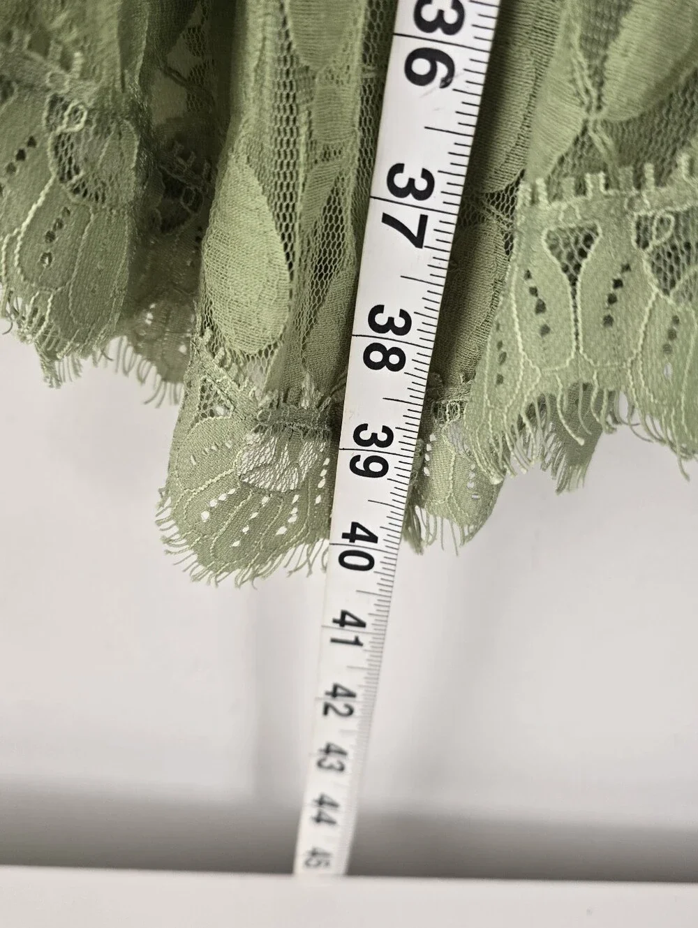 Free People Floral Mesh Lace Dress Green NWT Size 6 Boho Chic Fairycore Romantic